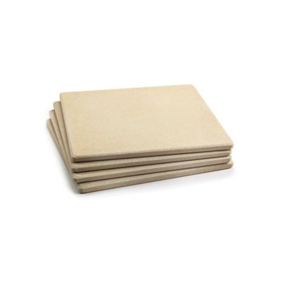 Outset Pizza Grill Stone Tiles, Set of 4