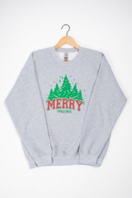 American Farm Company Unisex Classic Merry Christmas Crewneck