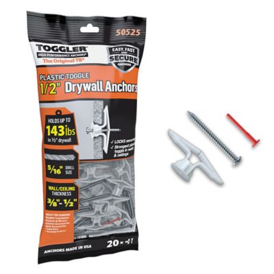 TOGGLER Toggler Plastic Toggle Anchors