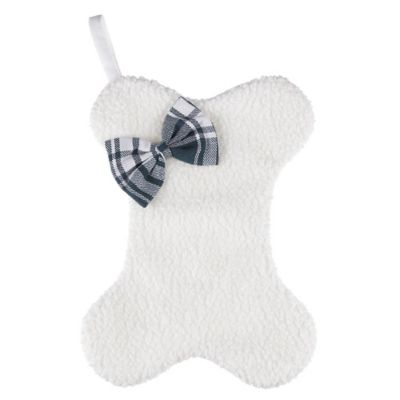 Red Shed Dog Bone Christmas Stocking, 14 in.