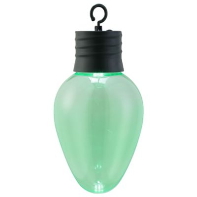 Red Shed Jumbo C7 Hanging Christmas Light Bulb, Green
