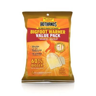HotHands Hot Hands Bigfoot Toe Warmer 5 Pair