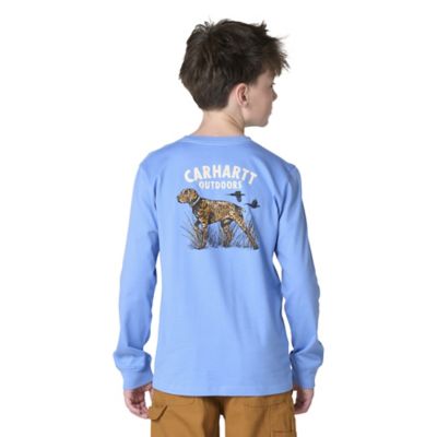 Carhartt Youth Boy Long-Sleeve Hunting Dog T-shirt