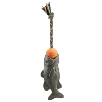 Field & Stream Nylon Fish Rope Dog Toy with Ball