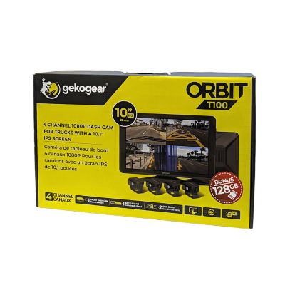 Image showing 5 th Gekogear 4 Channel Dash Cam for Commercial Truck