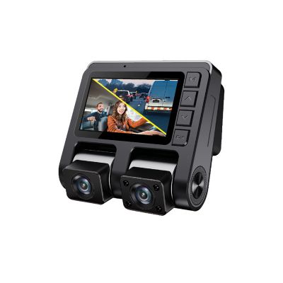 Gekogear 1K/1K Dual Front & In Cabin View Dash Cam