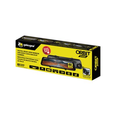 Image showing  11.8 in. Rearview Mirror 4K Dash Camaera and Back Up Camera