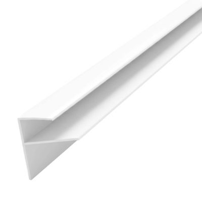 Palram DURACLAD OUTSIDE CORNER F PVC 120 in.