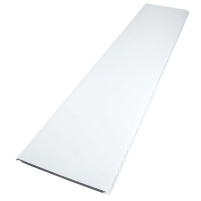 Palram DURACLAD .50 in. WHITE PVC Interlocking Multiwall Panel 16 x 240 in.