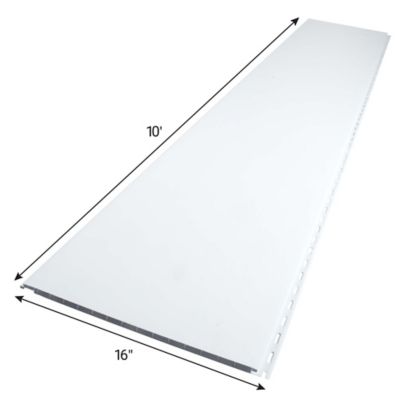 Image showing  DURACLAD .50 in. WHITE PVC Interlocking Multiwall Panel 16 x 120 in.