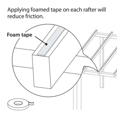 Image showing  26.9 in. x 16 ft. x .118 Corrugated Polycarbonate Roof Panel in Clear, 5 pk.