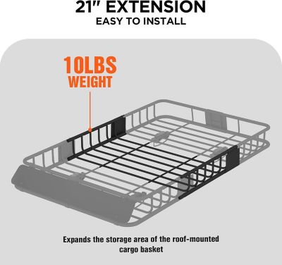 Image showing  200 LBS Roof Basket Extension