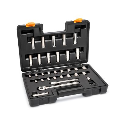Image showing  36 pc. 3/8in. Drive 72-Tooth 12 Point Drive Mechanics Tool Set