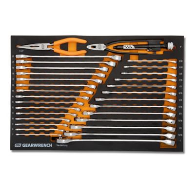 Image showing 5 th GEARWRENCH 184 pc. 1/4in., 3/8in., and 1/2in. Drive GMTK Tool Kit in Foam Trays