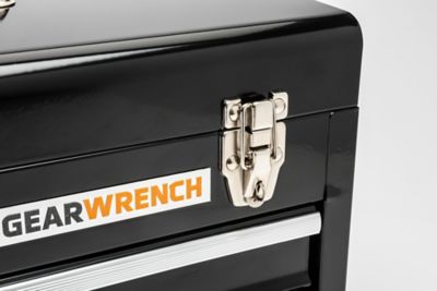 Image showing  20in. 3 Drawer Black Steel Tool Box