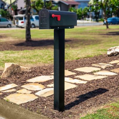 Image showing 7 th Tie Down Mailbox Post and Mount