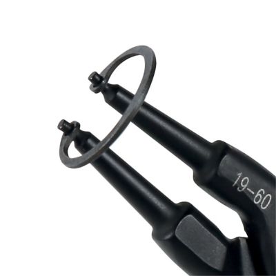 Image showing  1036 External Retaining Ring Snap Ring Circlip Pliers, Straight, 140 x 0.9mm