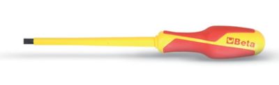 Beta Tools 1274MQ 2.5mm Insulated Headless Slotted Screwdriver 1000V