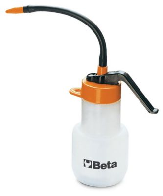 Beta Tools 1754 Plastic Pressure Oil Can, Flexible Plastic Spout, 150cc, 5 oz.