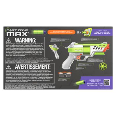 Image showing  Nitroshot+ Outlaw High-Powered Hammer Prime Half-Length Pro Dart Blaster - 14+