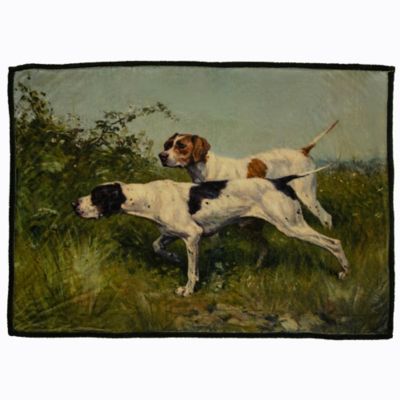 Red Shed Two Pointers Sherpa Fleece Throw Blanket, 50 x 70in.