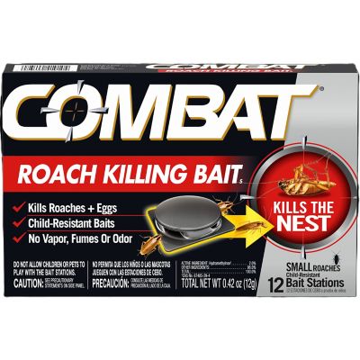 COMBAT MAX Roach Killing Bait Stations for Small Roaches