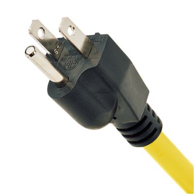 Image showing  6-AC Outlet Protect It! Industrial Safety Surge Protector Power Strip with Cord Wrap, 15 ft. Cord