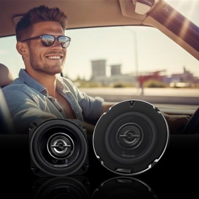 Image showing  RS Series 4 in. 2-Way Full-Range Car Speakers, 2 pk.