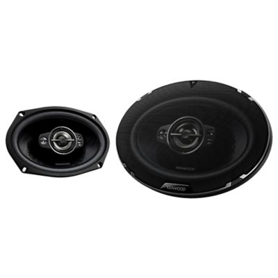 KENWOOD RS Series 6 in. x 9 in. 5-Way Full-Range Car Speakers, 2 Pack
