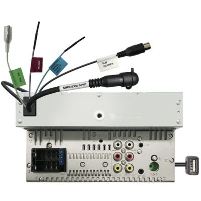 Image showing  6.8 in. Double-DIN In-Dash DVD Receiver