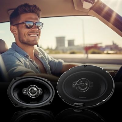 Image showing  RS Series 6 in. x 9 in. 4-Way Full-Range Car Speakers, 2 pk.