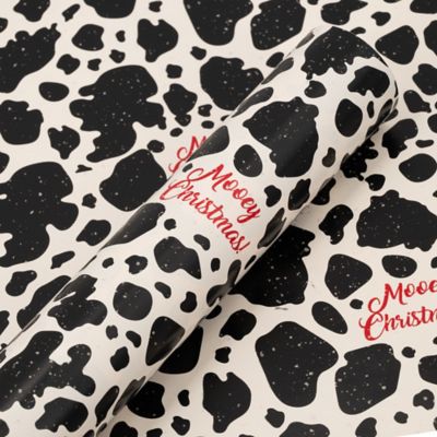 Red Shed Mooey Christmas Wrapping Paper