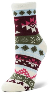Little Hotties Norse Code Aztecdouble Layer Crew Socks, 1 Pair