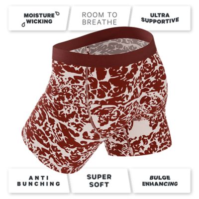 Image showing  Marbled Meat Ball Hammock Pouch Underwear With Fly