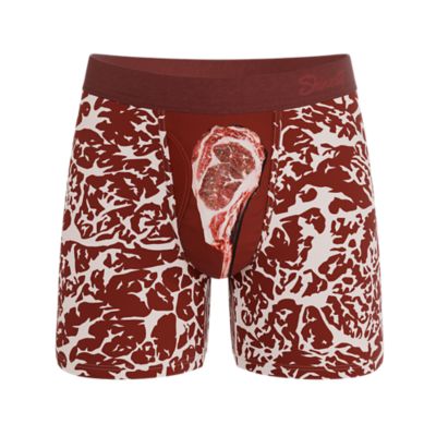 Shinesty Marbled Meat Ball Hammock Pouch Underwear With Fly