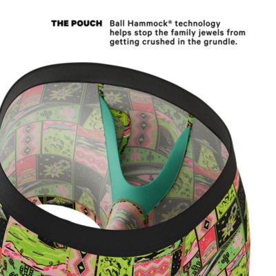 Image showing  Retro-Futuristic Alien Ball Hammock Pouch Underwear With Fly