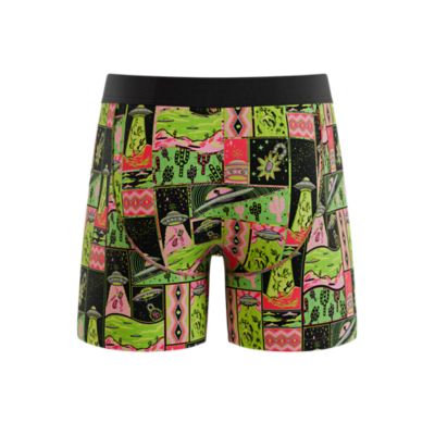 Image showing  Retro-Futuristic Alien Ball Hammock Pouch Underwear With Fly