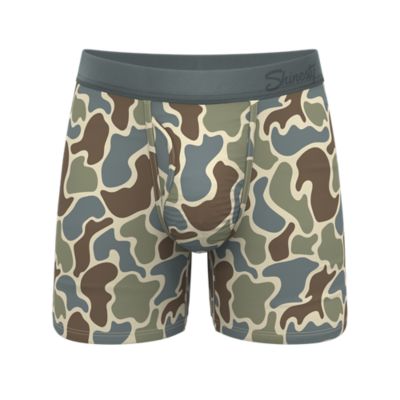 Shinesty Grey Duck Camo Ball Hammock Pouch Underwear With Fly