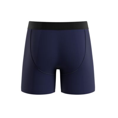 Image showing  Navy Ball Hammock Pouch Underwear With Fly