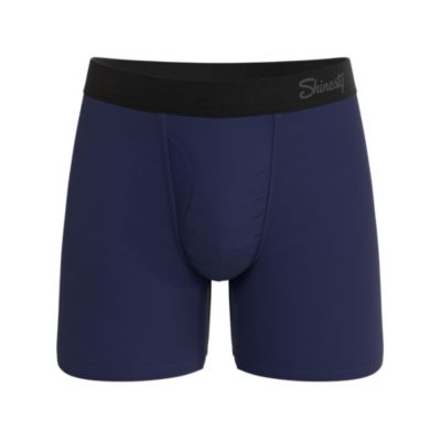 Shinesty Navy Ball Hammock Pouch Underwear With Fly