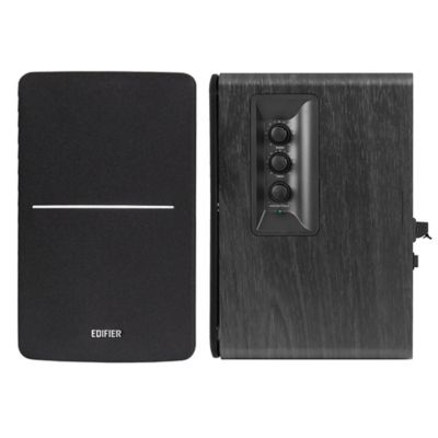 Image showing 6 th Edifier 42 W Amplified Bluetooth Retro-Style Bookshelf Speaker System with Sub Out and Remote