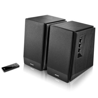 Image showing  66 W Amplified Bluetooth Bookshelf Speaker System with Remote