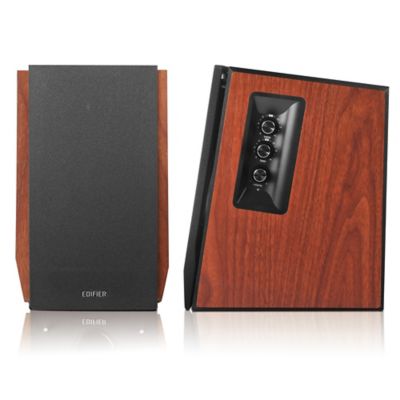 Image showing  66 W Amplified Bluetooth Bookshelf Speaker System with Sub Out and Remote