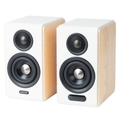 Image showing 6 th Edifier 88 W Amplified Bluetooth Bookshelf Speaker System with Sub Out and Remote