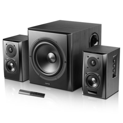 Edifier Amplified Bluetooth 2.1 Bookshelf Speakers with Subwoofer and Remote