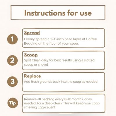 Image showing 7 th OverEZ Coffee Ground Bedding, 30 lb. Bag