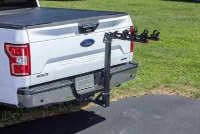 Image showing  120 lb. Hitch-Mounted Folding 4-Bike Carrier Fits All Vehicles 1.25-2 in. Hitches