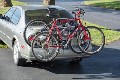 Image showing  Lightweight 70 lb., Trunk-Mounted Aluminum 2-Bike Carrier for Cars/SUV/Trunk