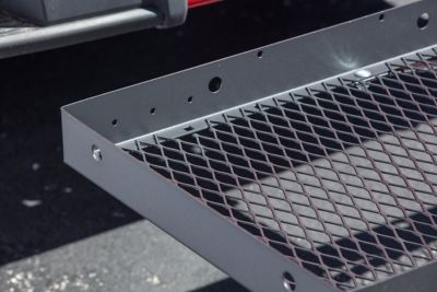 Image showing  Hitch Mount Folding Cargo Carrier Black for 1.25 and 2 in. Receivers