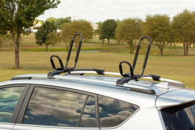 Image showing  Roof-Mounted J-Rack Kayak Carrier for Automobiles